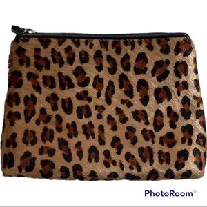 Cheetah Print Zippered Wallet